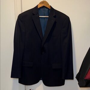 Classic Navy Blue Men's Blazer